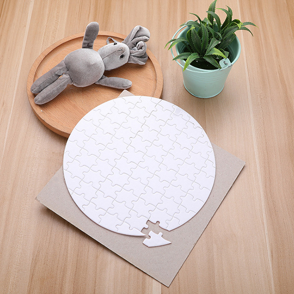 4Pcs Sublimation Puzzle Blanks - Puzzle Blank White review and price