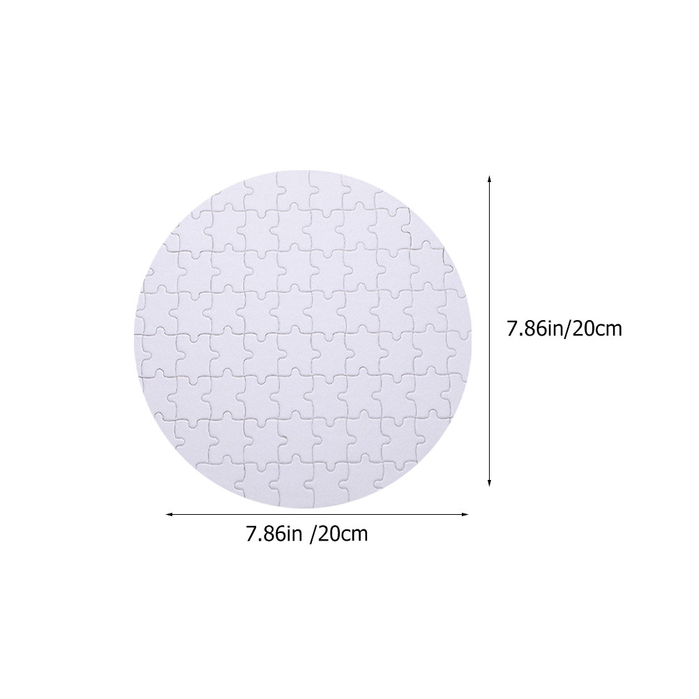 4Pcs Sublimation Puzzle Blanks - Puzzle Blank White review and price