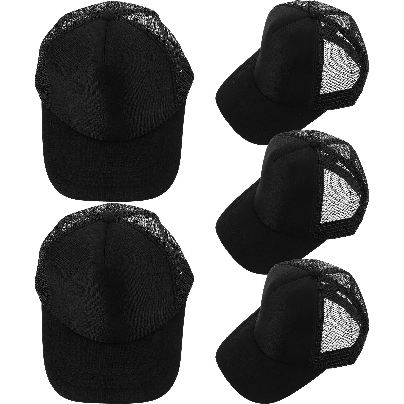 5Pcs Mesh Baseball Cap For Run - Hat Sublimation Blank review and price