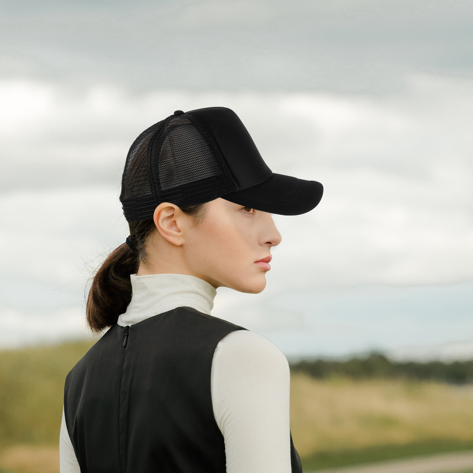 5Pcs Mesh Baseball Cap For Run - Hat Sublimation Blank review and price