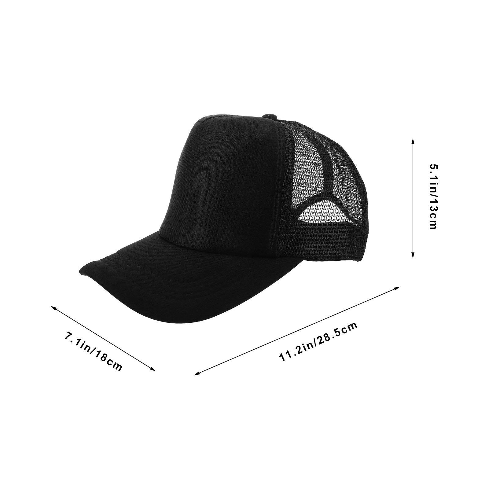 5Pcs Mesh Baseball Cap For Run - Hat Sublimation Blank review and price