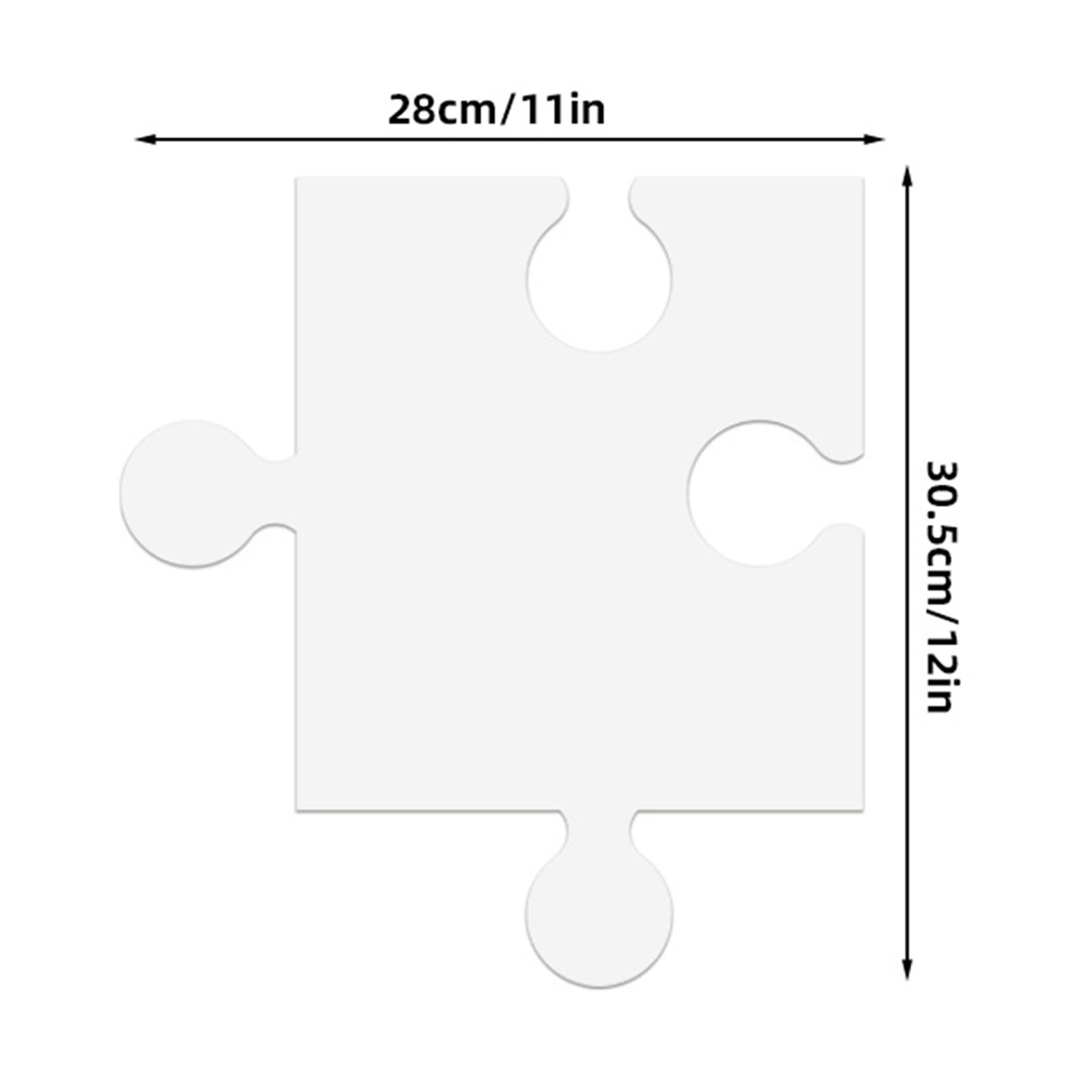 Kids Adult Blank Puzzle for DI - Puzzle Blank White review and price
