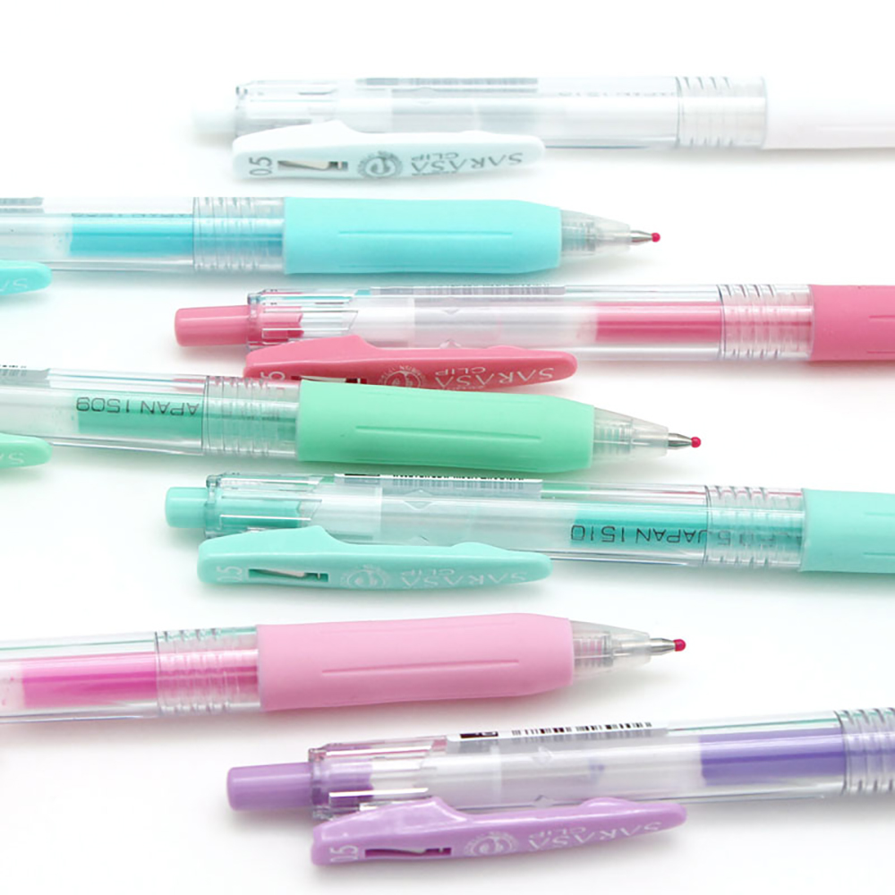 Japan Zebra Gel Ink Pen SARASA - Pilot Pen G2 review and price